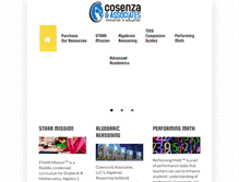 Tablet Screenshot of cosenzaassociates.com